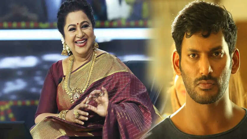 விஷால் அந்த ஆளை செருப்பால் அடிப்பாரா, நா வெளக்கமாறு எடுத்துட்டு வரேன்.. புரட்சி தளபதியை ரவுண்டு கட்டிய ராதிகா