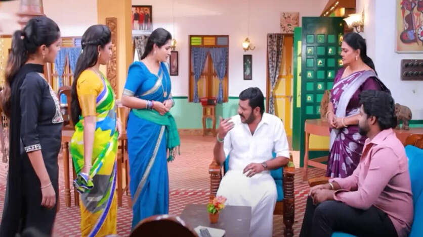 பாண்டியன் கண்ணில் மண்ணைத் தூவ போகும் மூன்று மருமகள்கள்.. தங்கமயிலுக்காக ஓவராக உதவி செய்யும் மீனா ராஜி