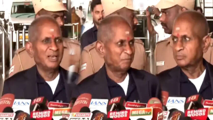 இந்தியாவின் பெருமை நான், என்கிட்ட ஏன் இந்த கேள்வியை கேக்குற?. பத்திரிகையாளர்களை முகம் சுளிக்க வைத்த இளையராஜா