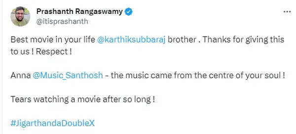 3 மாஸ் இயக்குனர்களின் மிரட்டல் கூட்டணி எப்படி இருக்கு.? அனல் பறக்க வெளிவந்த ஜிகர்தண்டா டபுள் எக்ஸ் ட்விட்டர் விமர்சனம்