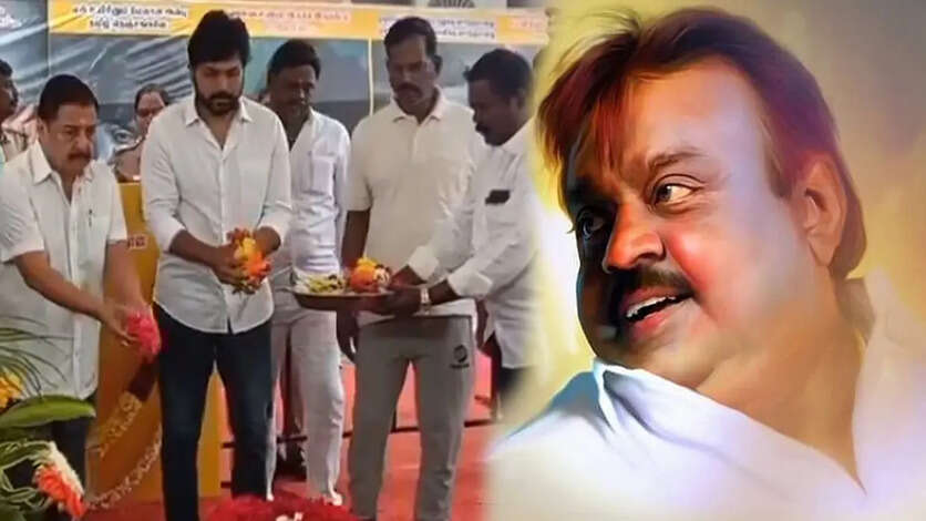 நீங்க எல்லாம் வரலைன்னு யாரு அழுதா.? விஜயகாந்துக்கு அஞ்சலி செலுத்திய சிவகுமார், கார்த்தி