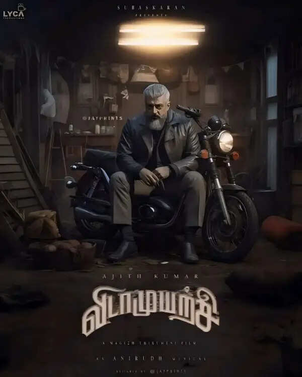 உலகம் சுற்றிய பாரதிகண்ணம்மா போல வெளிவந்த விடாமுயற்சி ஃபர்ஸ்ட் லுக்.. இதுக்கு ஃபேன் மேட் போஸ்டரே வெறித்தனம்