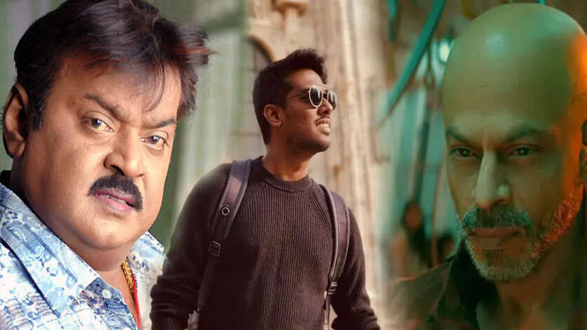 பழக்க தோஷம் மாறல, தண்டவாளத்தில் ஏறிய அட்லியின் வண்டவாளம்.. விஜயகாந்தின் இந்த படம் தான் ஜவான்