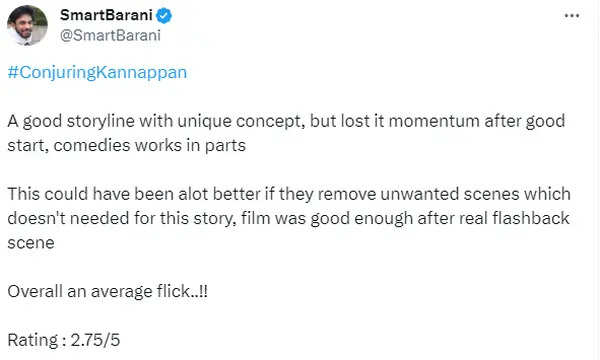 சந்தானத்துக்கு போட்டியா பேயோடு மல்லுக்கட்டும் சதீஷ்.. கான்ஜுரிங் கண்ணப்பன் எப்படி இருக்கு.? ட்விட்டர் விமர்சனம்