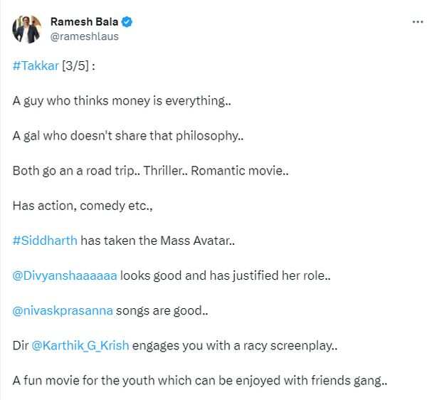 சித்தார்த் நடித்துள்ள படம் டக்கரா இல்ல டுபாக்கூரா.? அனல் பறக்கும் ட்விட்டர் விமர்சனம்