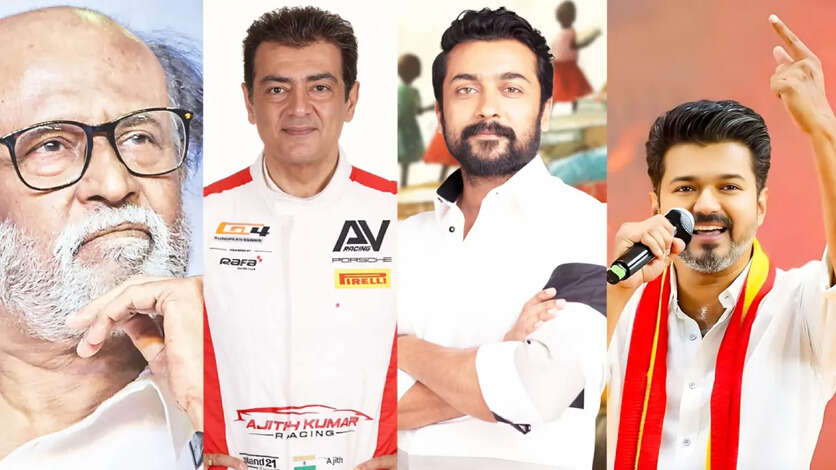 ரஜினி முதல் விஜய் வரை, 4 பாதையில் செல்லும் டாப் ஹீரோக்கள்.. 2026&nbsp;தேர்தலை எப்படி கையாளப்போகுது TVK