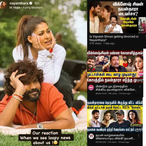 காதல் கணவரை பிரிகிறாரா நயன்.? விவாகரத்து சர்ச்சைக்கு ஜோடியாக கொடுத்த ரியாக்ஷன்