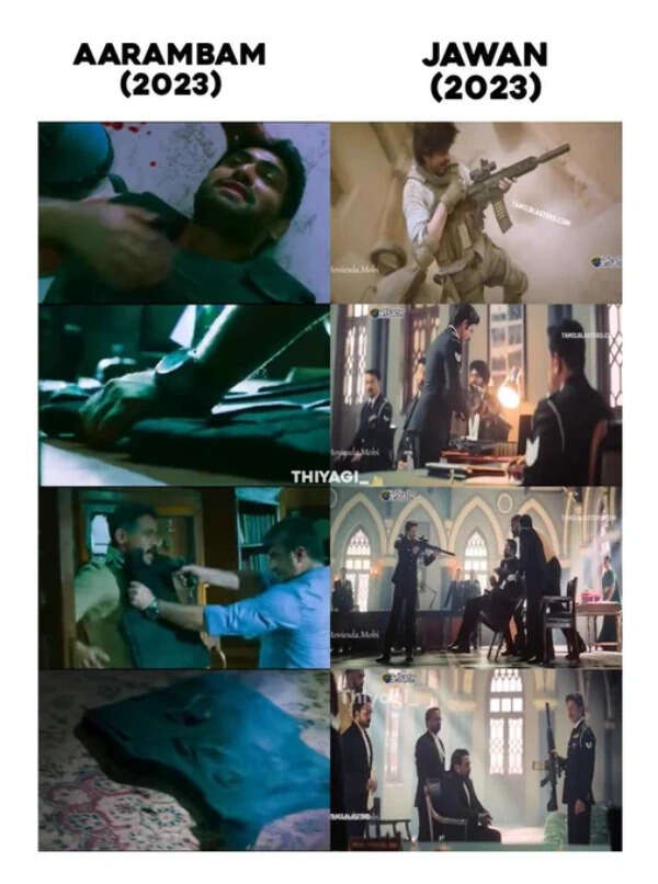 அட்லீ - எங்கள பார்த்தா மெண்டல் மாதிரி இருக்கா.? பிசிரு தட்டாமல் 5 படங்களில் இருந்து காப்பியடித்த புகைப்பட ஆதாரம்