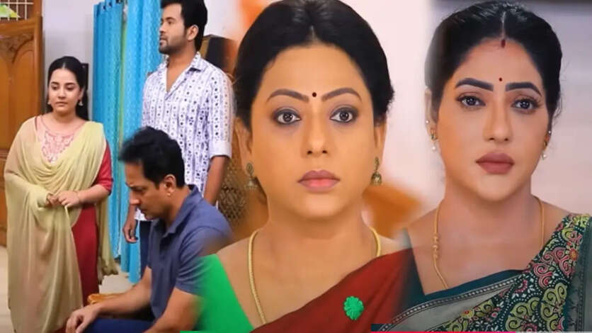 ராதிகாவை வீட்டை விட்டு அனுப்ப கோபியிடம் பேசும் இனியா.. ஓவராக ஆடிய ஆட்டத்திற்கு பாக்யாவிடம் சிக்கிய ஈஸ்வரி