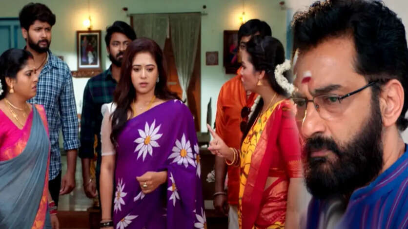 சந்தியா ராகம் சீரியலில் ஜானகியை வெளிய எடுக்க மாயாவுடன் கைகோர்க்க போகும் ரகுராம்.. மாட்டிக்கொண்ட புவனேஸ்வரி