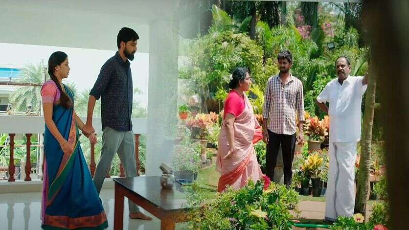 குணசேகரன் மூக்கை உடைத்த ஜான்சிராணி.. ரணகளமான எதிர்நீச்சல் சீரியல்