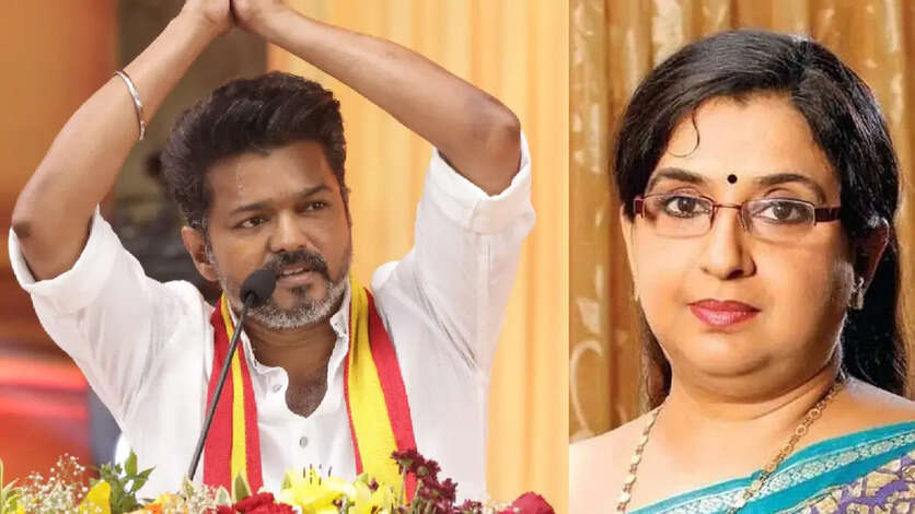 விஜய்யின் அரசியலை விமர்சிக்கும் அம்பிகா.. பதவிக்கு போடும் அஸ்திவாரம்