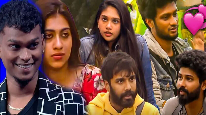 தடவுவது, கிள்ளுவது, கடிப்பது.. பிக்பாஸ்க்கு வந்த வேலையை மறந்து நாய்க்குட்டி போல் சுற்றும் ஜோடி