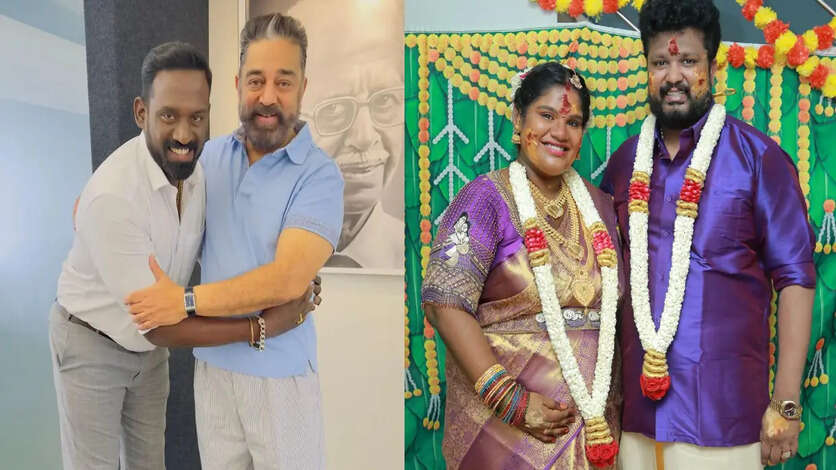 ரோபோ ஷங்கர் பேரனுக்கு பெயர் சூட்டிய கமல்.. காதல் கவிதை மாதிரி வித்தியாசமா இருக்கே.!