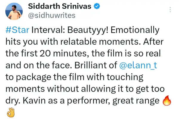 Star Review: ஹாட்ரிக் வெற்றியை தட்டுவாரா கவின்.? ஸ்டார் அனல் பறக்கும் ட்விட்டர் விமர்சனம்