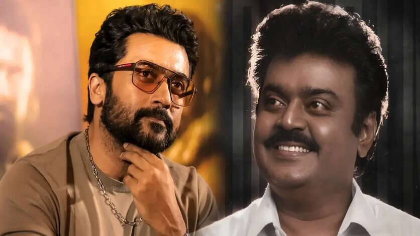 விஜயகாந்துக்கு எழுதப்பட்ட கதையில் நடித்த சூர்யா.. எந்த படம் தெரியுமா.?