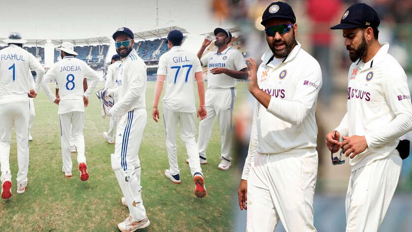 டெஸ்ட் போட்டியை T20 போல் மாற்றிய ரோகித் அண்ட் கோ.. பிரகாசமாய் தெரியும் வெற்றி