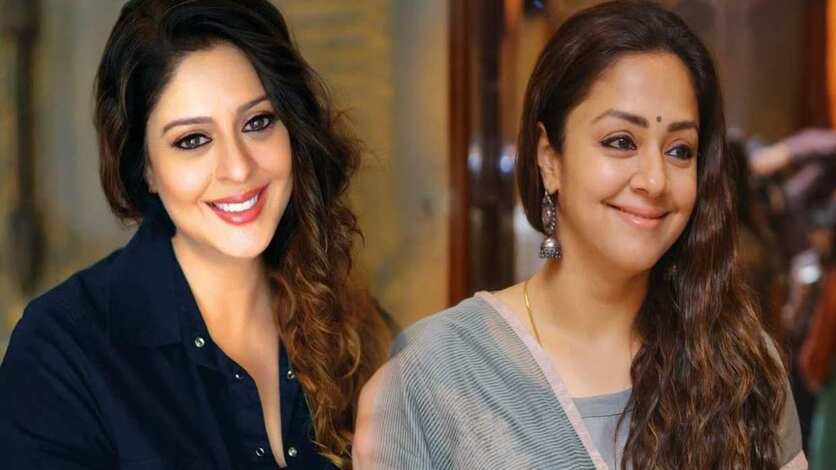 போட்டி போட்டு நடித்த 5 அக்கா தங்கை நடிகைகள்.. நக்மாவை ஓரமாக உட்கார வைத்த ஜோ