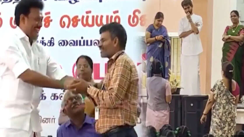 அரசு பள்ளியில் ஆன்மீக சொற்பொழிவு, ஆசிரியருக்கு நடந்த அவமரியாதை.. சும்மா விடமாட்டேன் கொந்தளித்த அன்பில் மகேஷ்