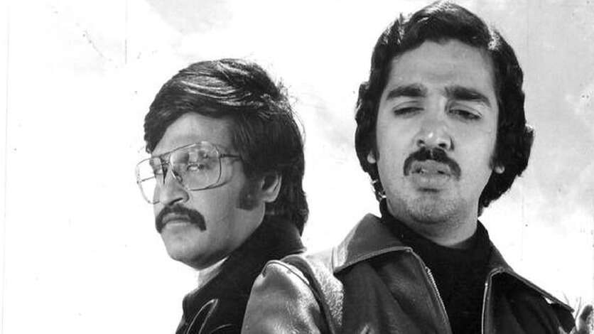 கமலின் காலில் விழப்போன ரஜினி.. 33 வருடங்களாக ரகசியத்தை சொல்லாமல் மறைத்து வரும் உலக நாயகன்