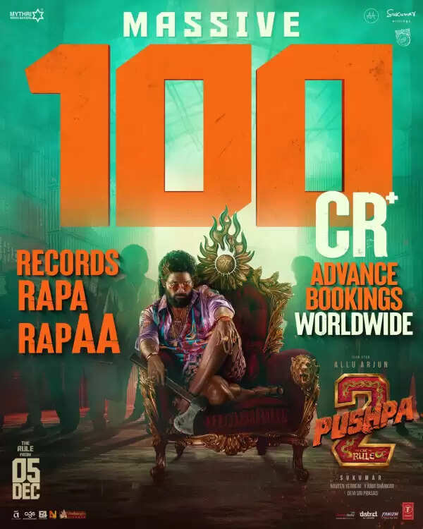 புதிய சாதனை! புஷ்பா-2 உண்மையிலே Fire தான் போல, அடிச்சு நொறுக்கும் அட்வான்ஸ் புக்கிங்