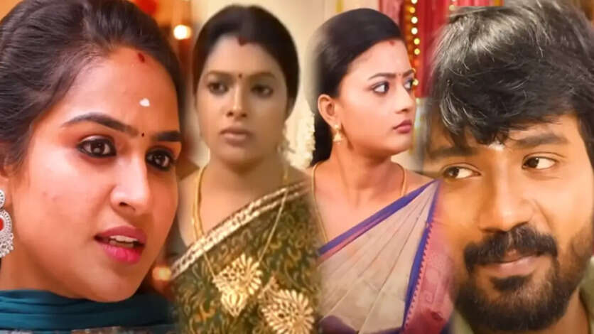 கணவருக்காக அர்ச்சனா போல் பொங்கி எழும் மீனா.. எல்லோரும் மூஞ்சிலும் கரிய பூச போகும் முத்து