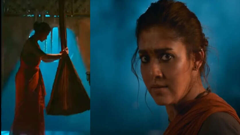 தனுசுக்கு பயத்தை காட்ட வெளிவந்த வீடியோ.. புது அவதாரத்தில் மிரட்டும் நயன்தாரா, டைட்டில் டீசர் எப்படி இருக்கு.?