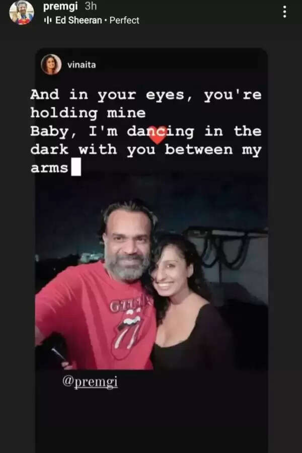 பிரேம்ஜியை கட்டிக்கப்போற பொண்ணு இவங்களா? ரொம்ப நெருக்கமாக அவரே வெளியிட்ட புகைப்படம்