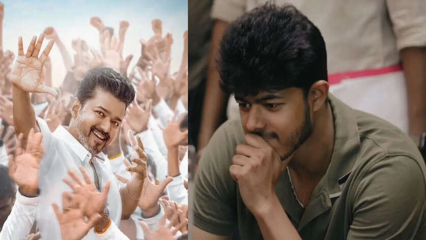 பூசணிக்காய் உடைக்கும் விஜய்.. பிள்ளையார் சுழி போட்ட சஞ்சய்