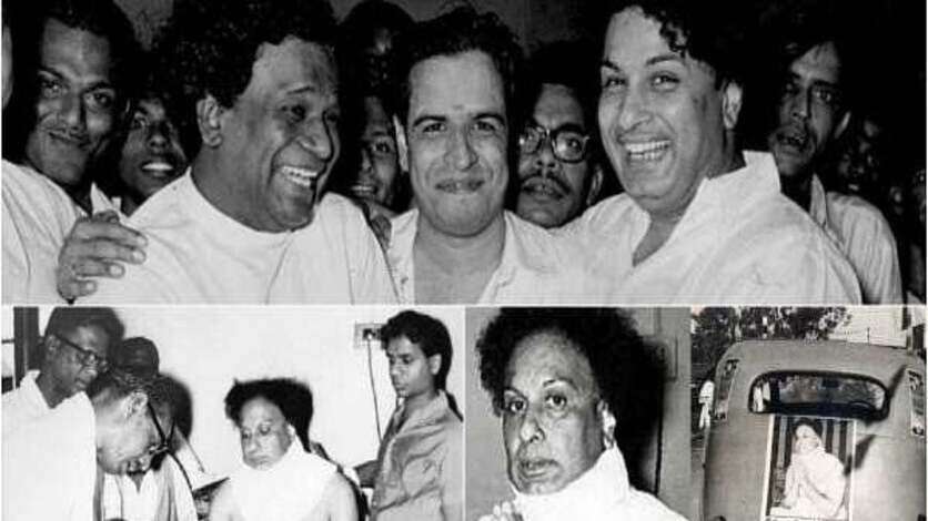 இன்று வரை பேசப்படும் எம்ஜிஆர்-எம் ஆர் ராதா துப்பாக்கி சூடு வழக்கு.. மொத்த பிரச்சனைக்கும் காரணம் இந்த  நடிகை தான்