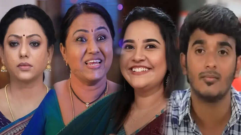 இனியாவுக்கும் ஆகாசுக்கும் நடந்த கல்யாணம்.. மூட்டை முடிச்சு கட்டிய பாக்கியலட்சுமி