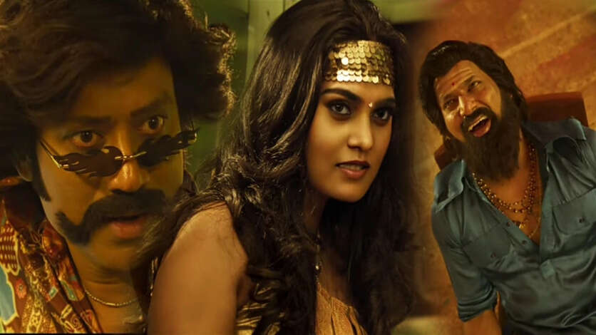 பொம்பள சோக்கு கேக்குதா, சிலுக்கா?. குஜாலாக வந்திருக்கும் மார்க் ஆண்டனி ட்ரைலர்