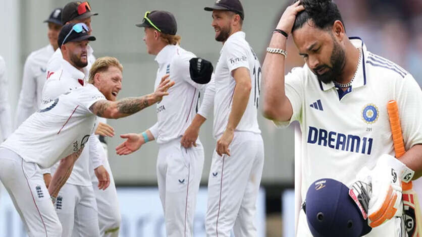 உங்களுக்கு வந்தா ரத்தம் மத்தவங்களுக்கு தக்காளி சட்னியா.? வாய் கூசாமல் ரிஷப் பந்த்தை வம்பிழுத்த இங்கிலாந்து