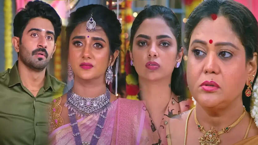 மருமகள் : தாலியை ஏற்றுக் கொள்வரா சத்யா.. பிரைன் வாஷ் செய்யும் ஆதிரை