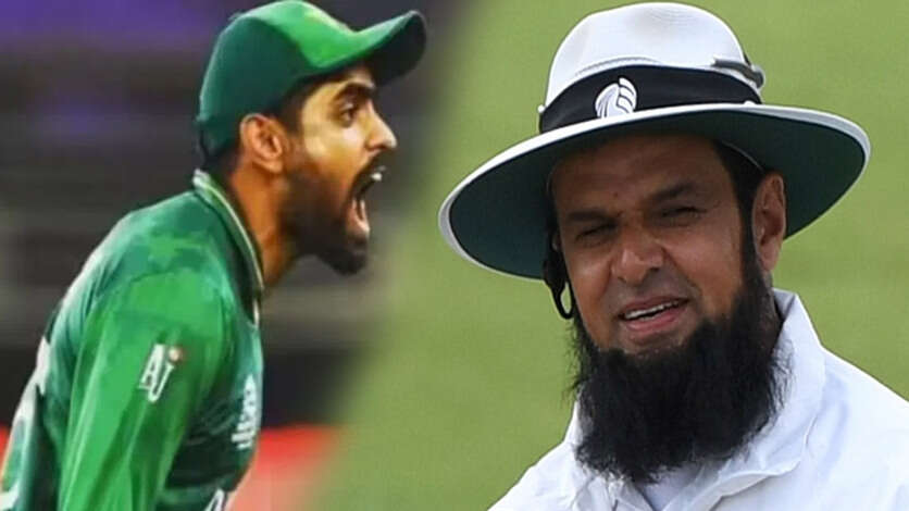 அகந்தையால் 5 ரன்களை வாரி கொடுத்த பாபர் அசாம்.. யாருகிட்ட திமிருகிறாய்ன்னு வச்சி செய்த அம்பையர்