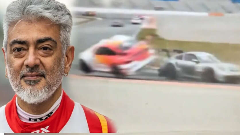 2 முறை பல்டி அடித்த கார், விபத்தில் சிக்கிய அஜித்.. என்ன நடந்தது ஸ்பெயினில்