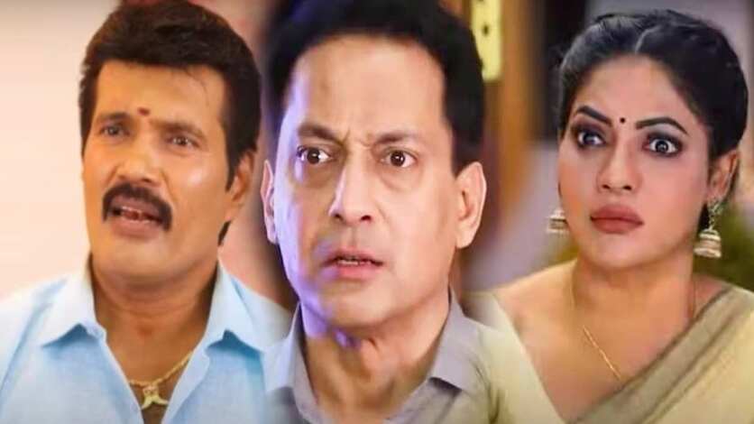 குடும்பத்தின் முன் கோபியை கலாய்க்கும் பழனிச்சாமி.. ஆவேசத்தின் உச்ச கட்டத்தில் ராதிகா