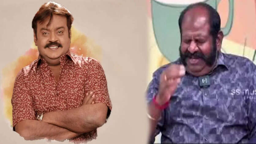 விஜயகாந்த் வாழ்க்கை கொடுத்த 6 வில்லன்கள்.. மீசைக்கு பேர் போன ராஜேந்திரன்