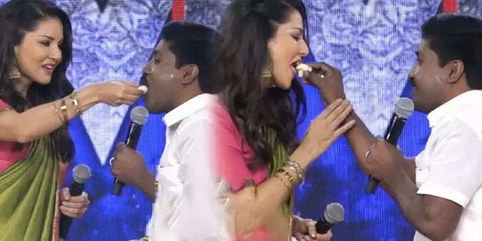 சன்னி லியோனுக்கு பால்கோவா ஊட்டி விடும் ஜிபி முத்து.. கதறி அழும் சிங்கிள்ஸ்