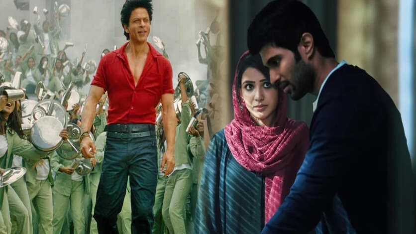 சமந்தாவின் காதல் காவியத்தை சுக்கு நூறாக்கிய ஜவான்.. முதல் நாள் என்ட்ரியிலேயே காலியான குஷி