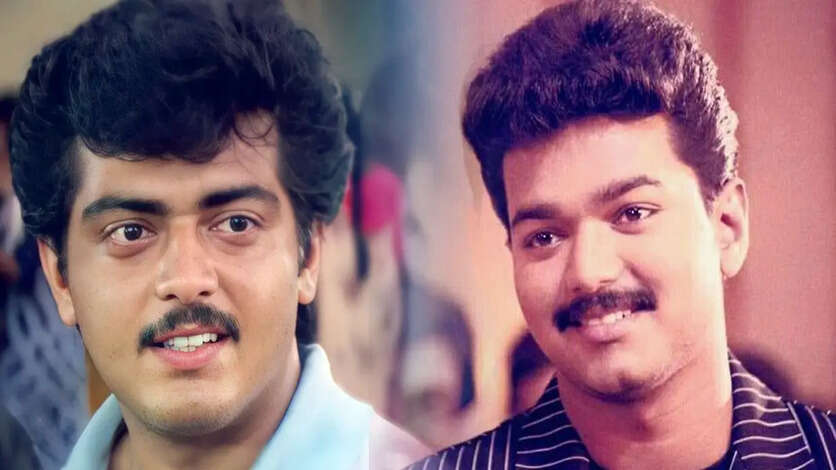 கண்ணும் கண்ணும் பேசி ரொமான்டிக்கை தெறிக்கவிட்ட விஜய் அஜித்தின் 5 படங்கள்..