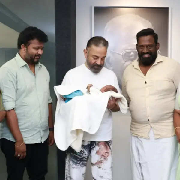 ரோபோ ஷங்கர் பேரனுக்கு பெயர் சூட்டிய கமல்.. காதல் கவிதை மாதிரி வித்தியாசமா இருக்கே.!