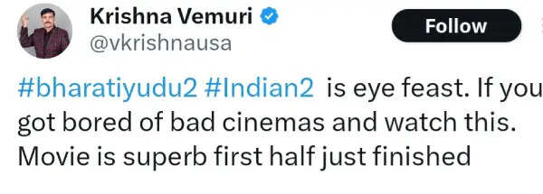 28 வருடங்களுக்குப் பிறகு வந்த இந்தியன் தாத்தா.. இந்தியன் 2 அனல் பறக்கும் ட்விட்டர் விமர்சனம்