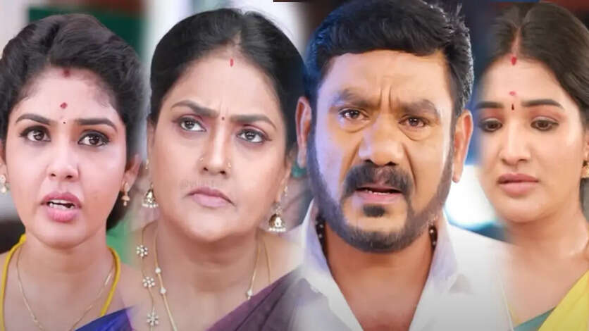 பொண்டாட்டிக்காக பாண்டியனை மதிக்காமல் எதிர்த்து பேசும் வாரிசு.. பாவமாக நிற்கும் கோமதி, அவஸ்தையில் ராஜி