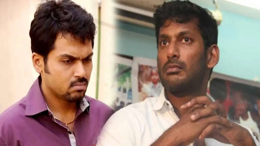 நடிகர் சங்கத்திற்காக ஆரம்பிச்சு, நாசமா போன படம்.. வெட்டியா சீன் காட்டிட்டு இருக்கும் விஷால், கார்த்தி