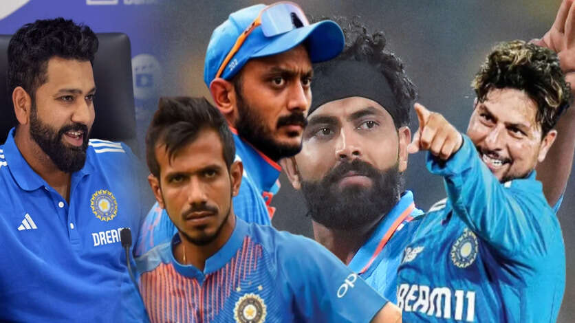 T20 World Cup : 4 ஸ்பின்னர்களின் தேர்வு ஏன்.? இந்தியா அணி கேப்டன் ரோஹித் சர்மாவின் பதில்