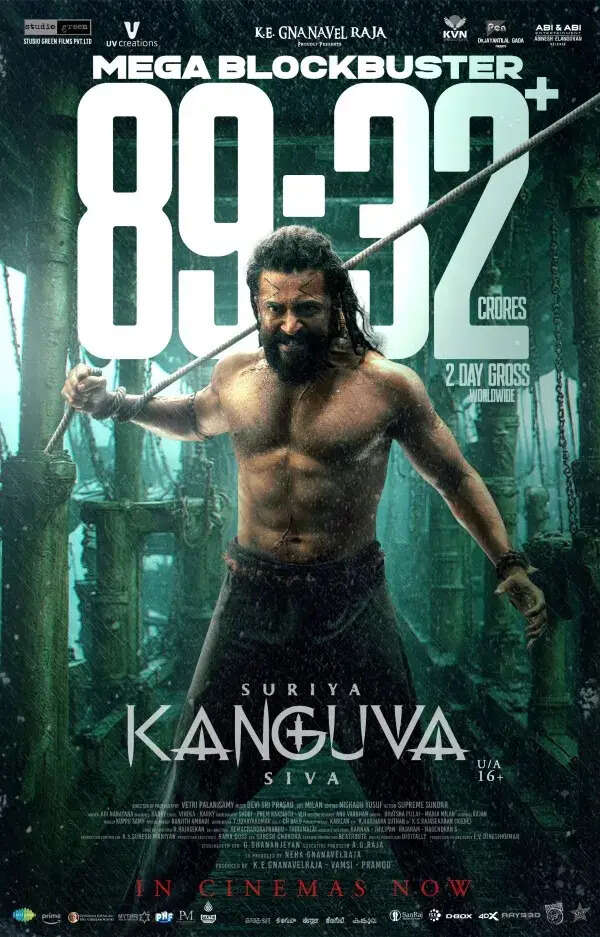 இரண்டு நாட்களில் கங்குவாவின் அதிகாரப்பூர்வ வசூல்.. சூர்யா, ஞானவேல் தலை தப்புமா.?