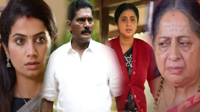 எதிர்நீச்சல் சீரியலில் அப்பனுக்குப் பிள்ளை தப்பாமல் இருக்கும் தர்ஷன்.. மறுபடியும் கல்யாண ட்ராக்கில் ஜெய்க்கும் மருமகள்கள்