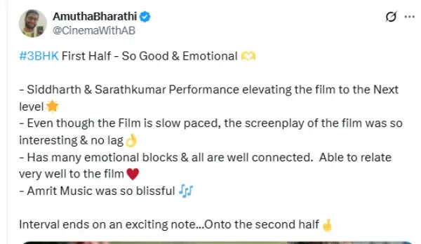 மிடில் கிளாஸ் அப்பாவின் கனவு.. 3BHK எப்படி இருக்கு.? ட்விட்டர் விமர்சனம்