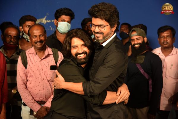 vijay-jani-master-at-beast-shooting-spot